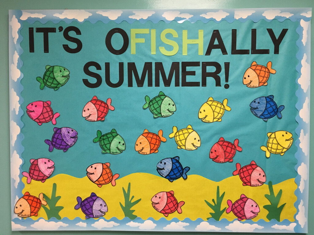 Free Printable Summer Bulletin Board Ideas