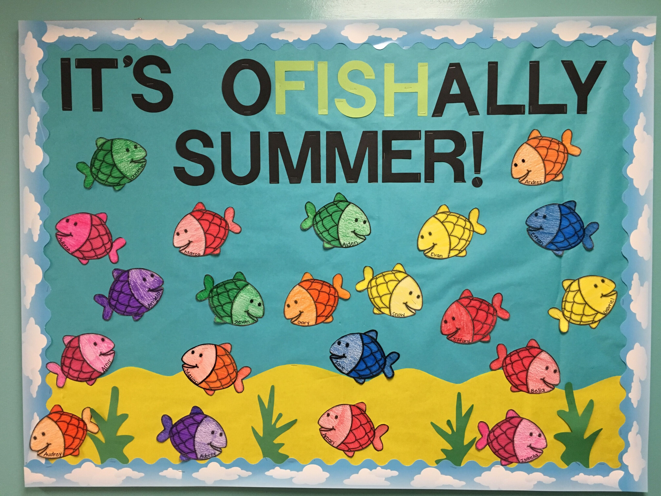Free Printable Summer Bulletin Board Ideas