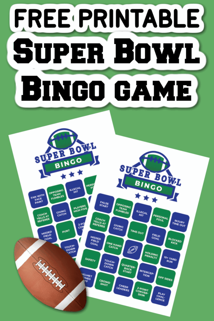 Free Printable Super Bowl Bingo Cards Artofit