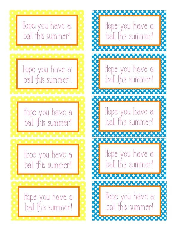 Free Printable Teacher Summer Gift Tags Printable Word Searches