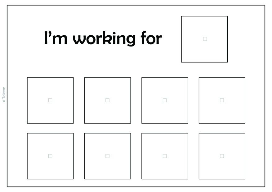Free Printable Token Board Printable Printable And Enjoyable Learning