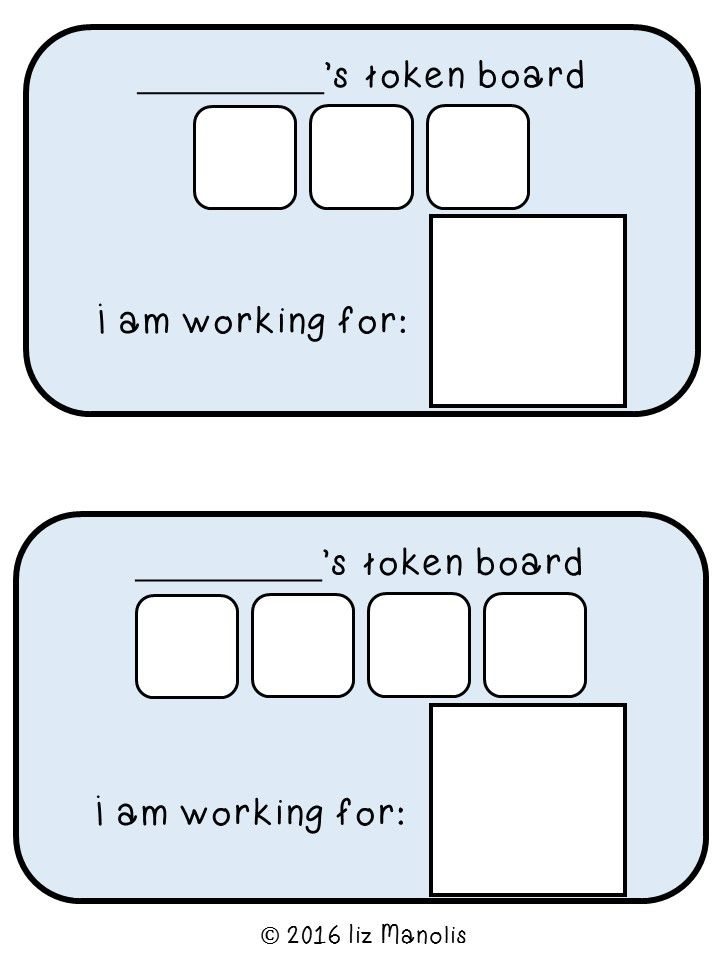 Free Printable Token Board Printable