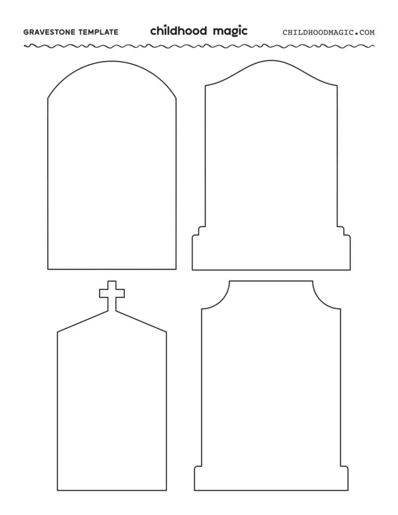Free Printable Tombstone Template Free Printable Templates