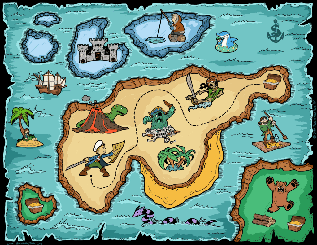 Free Printable Treasure Map