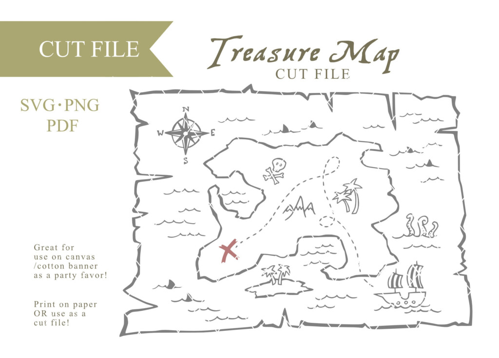 Free Printable Treasure Map Pdf Printable Form Templates And Letter