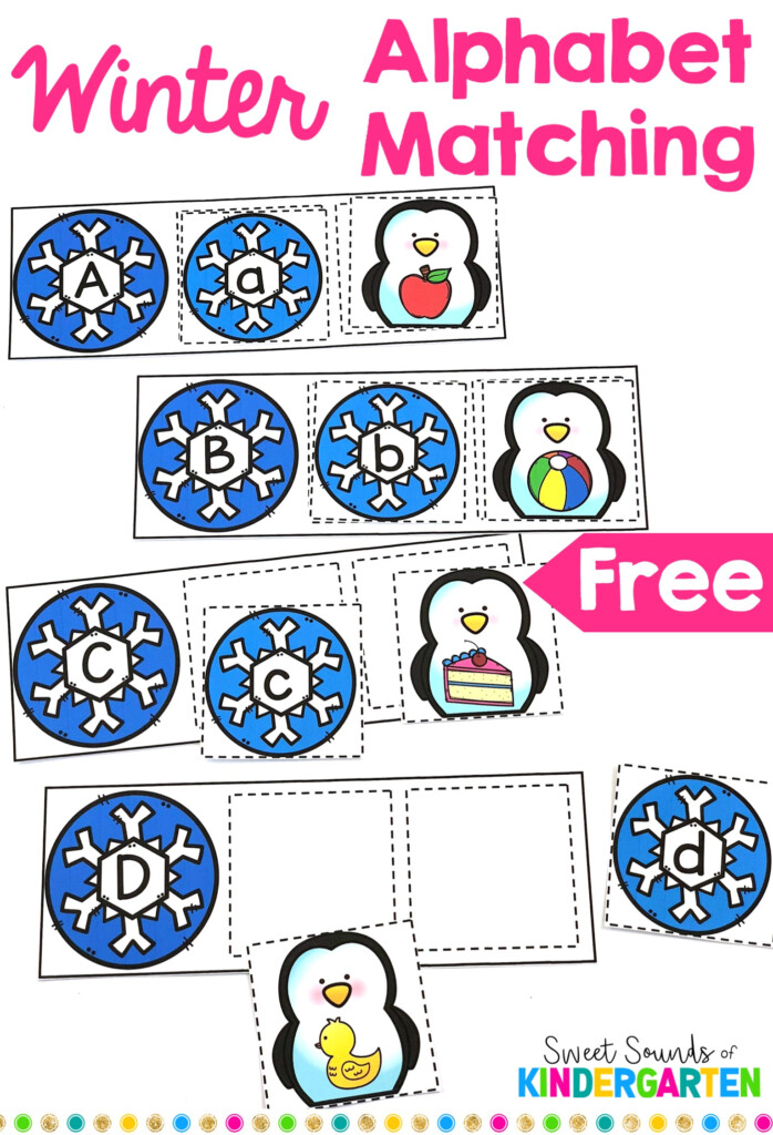 Free Printable Winter Alphabet Letters