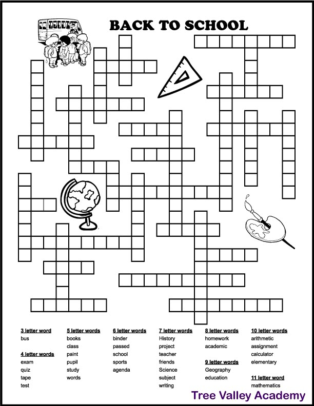 Free Printable Word Fill In Puzzles