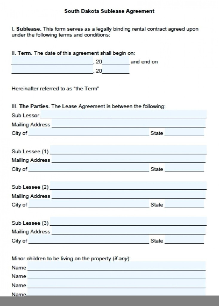 Free Spanish Rental Agreement Template Printable Templates