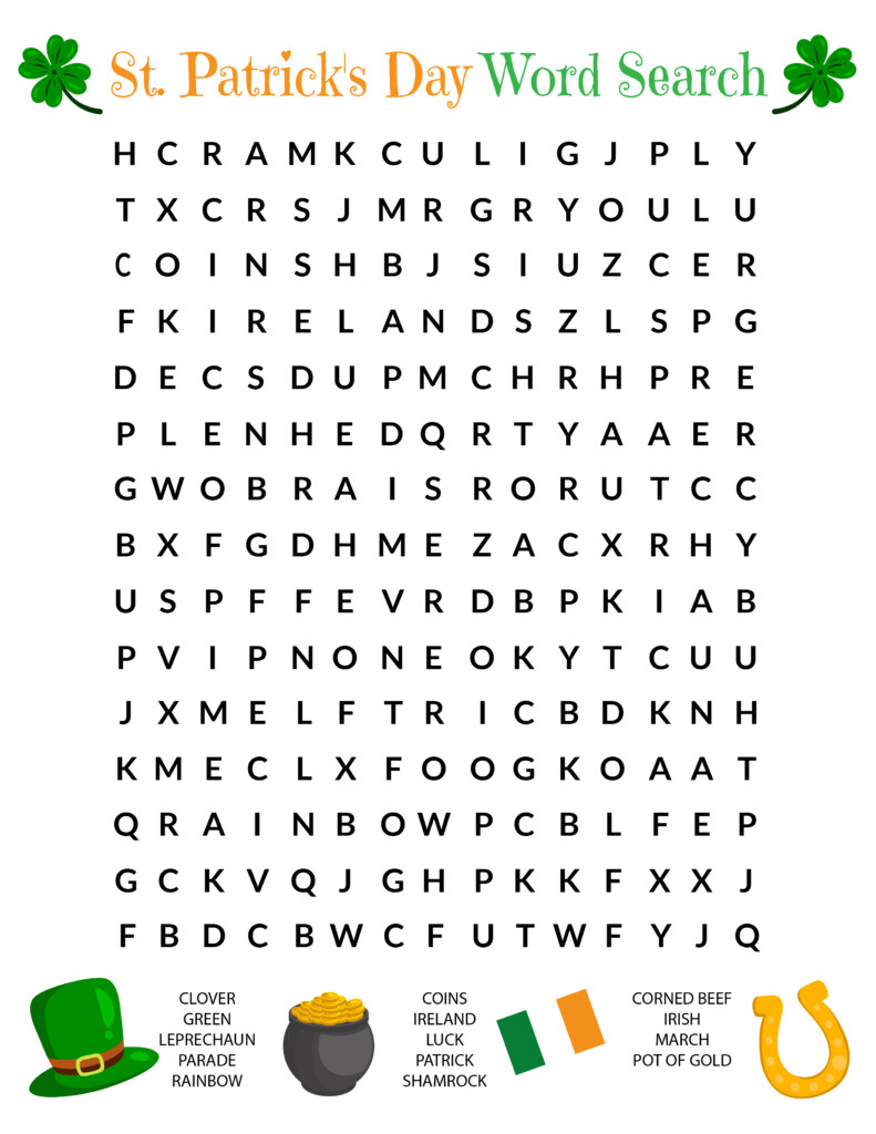 Free St Patrick 39 s Day Printables