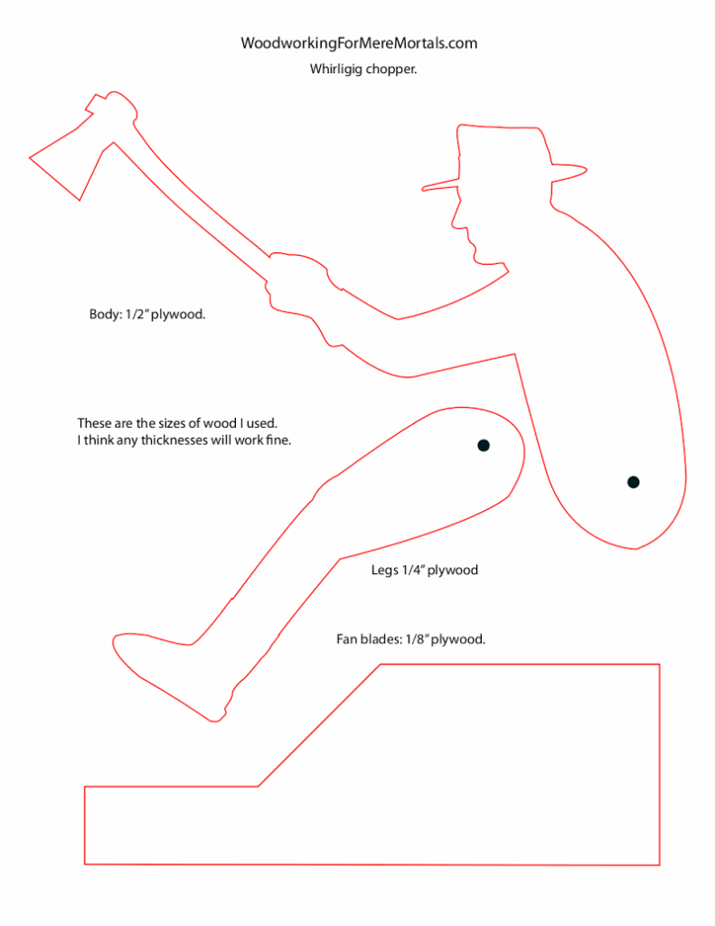 Free Whirligig Patterns To Print Full Size Image To U