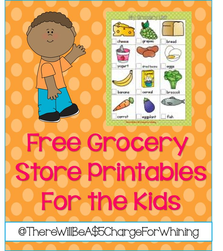 Grocery Store Dramatic Play Free Printables Free Printable Calendars 
