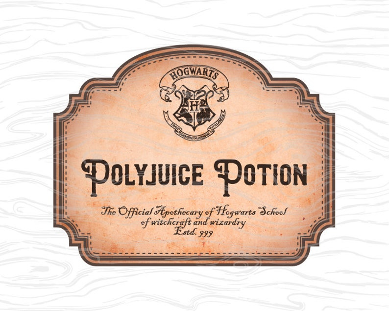 Harry Potter Potion Labels Printable Free