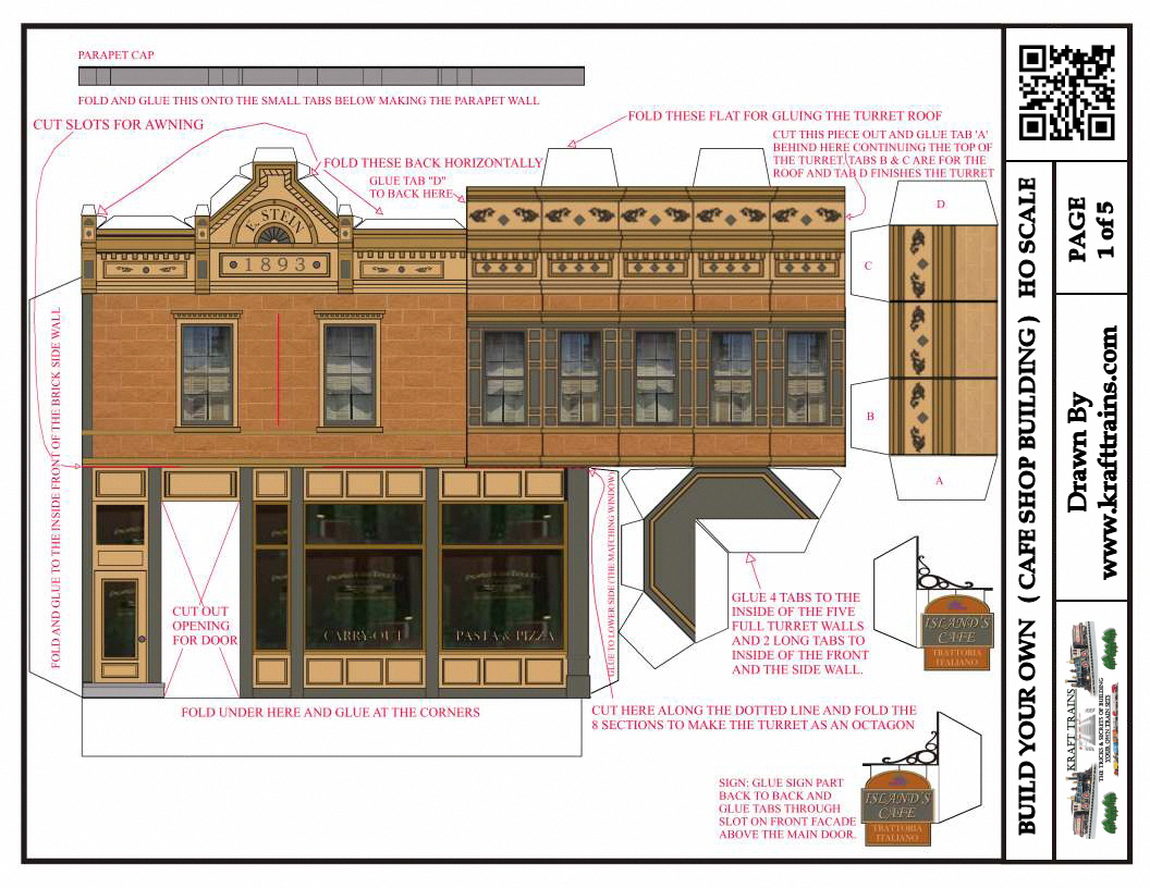 Ho Scale Free Printable Buildings Printable And Enjoyable Learning