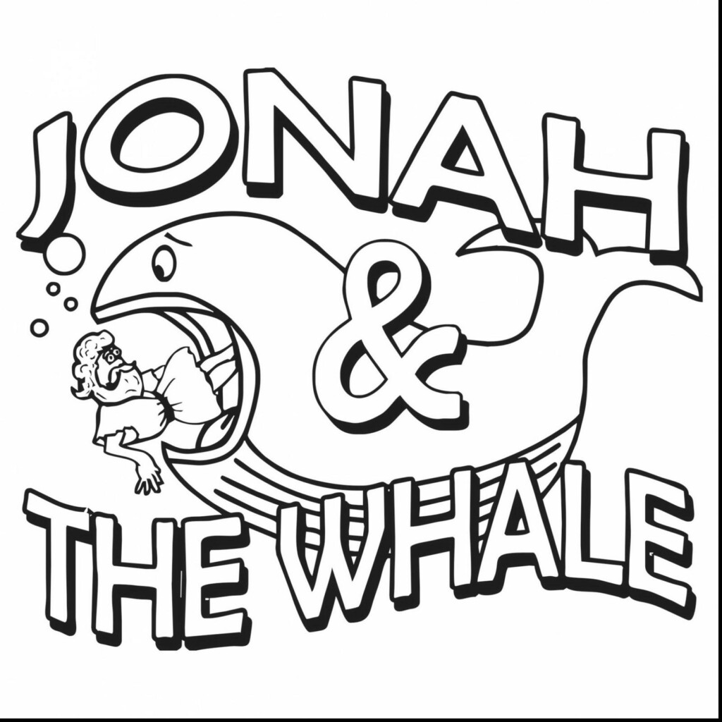 Jonah And The Whale Free Printables