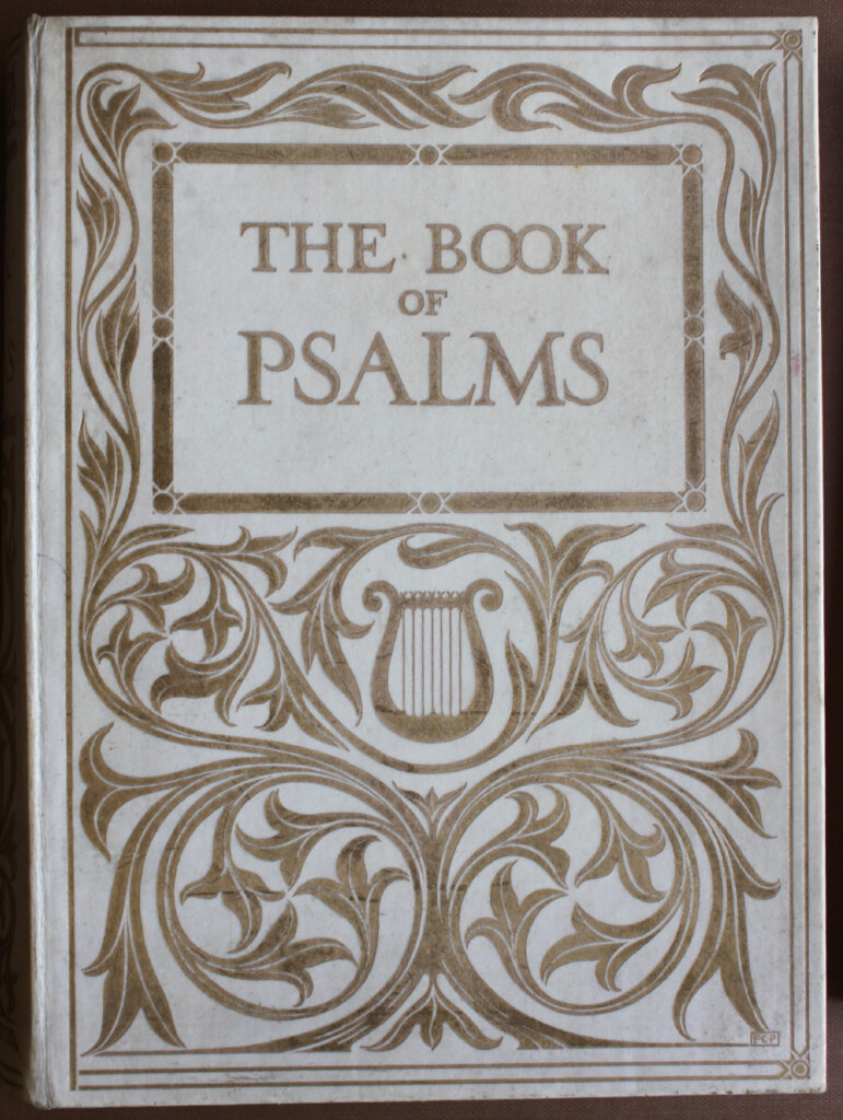 Large Print Book Of Psalms