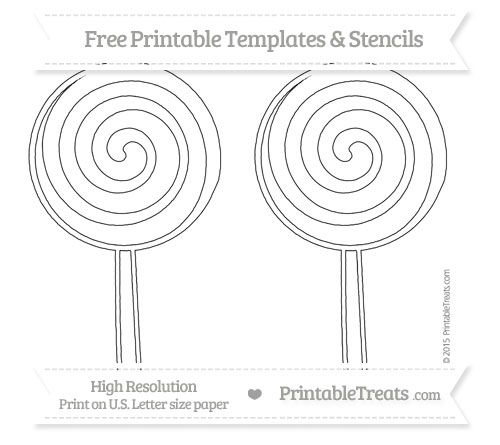 Lollipop Template Free Printable PRINTABLE TEMPLATES