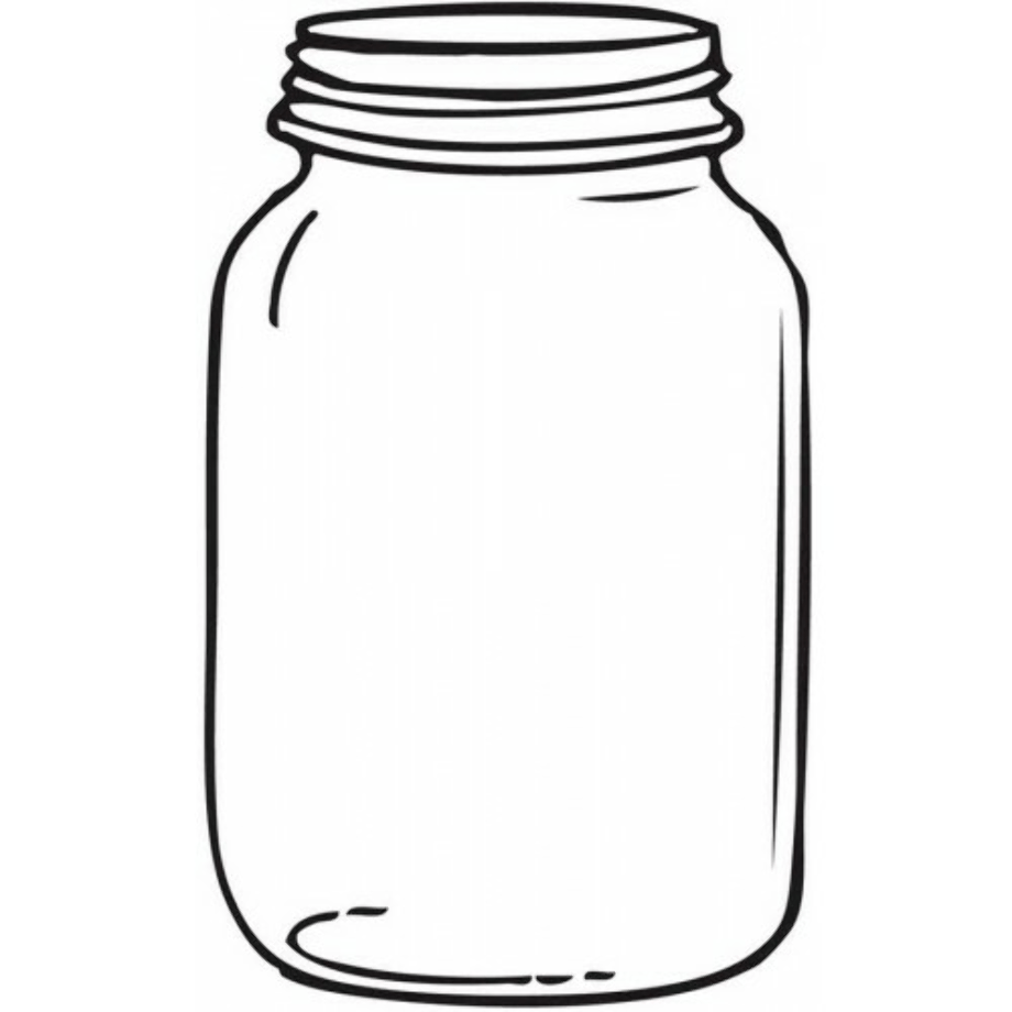 Mason Jar Template Free Printable