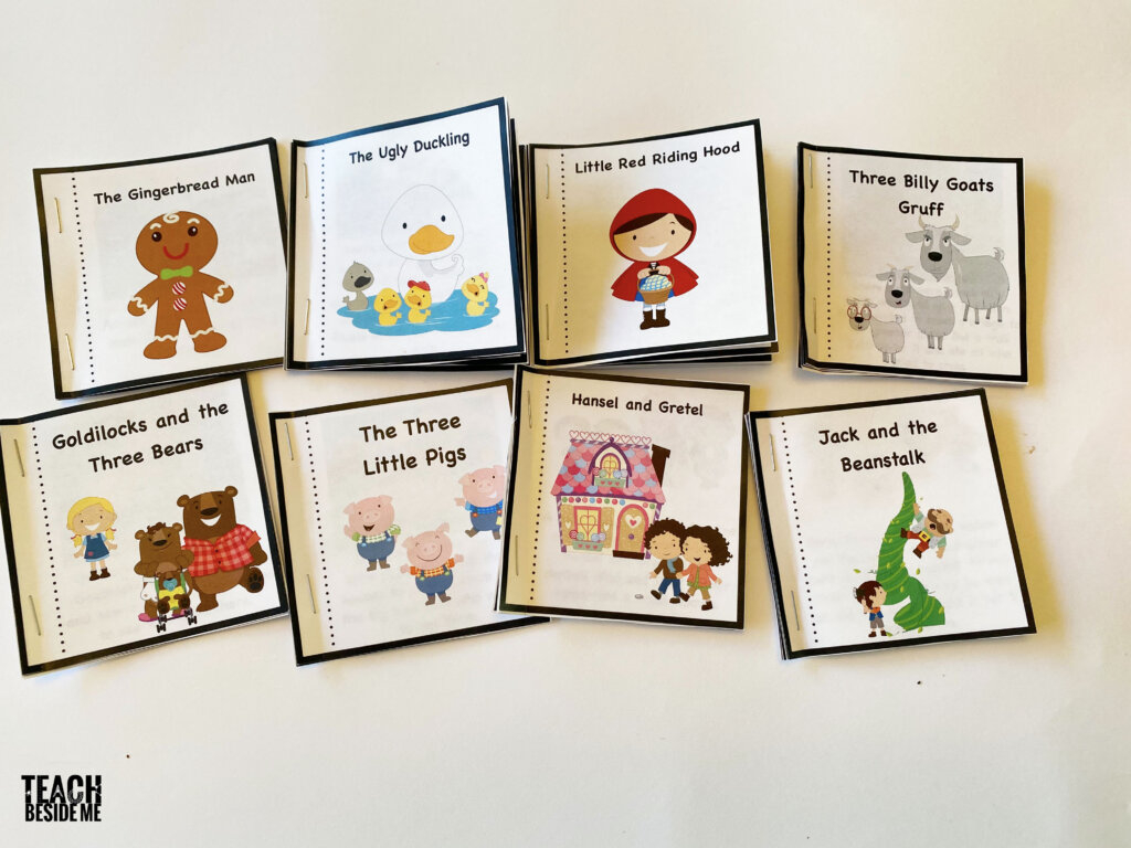 Mini Fairy Tale Books For Kids Teach Beside Me
