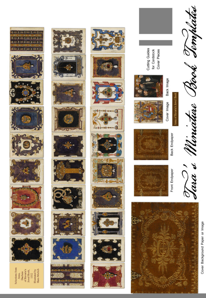 Miniature Book Covers Printable
