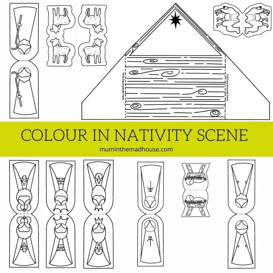 Nativity Scene Printables