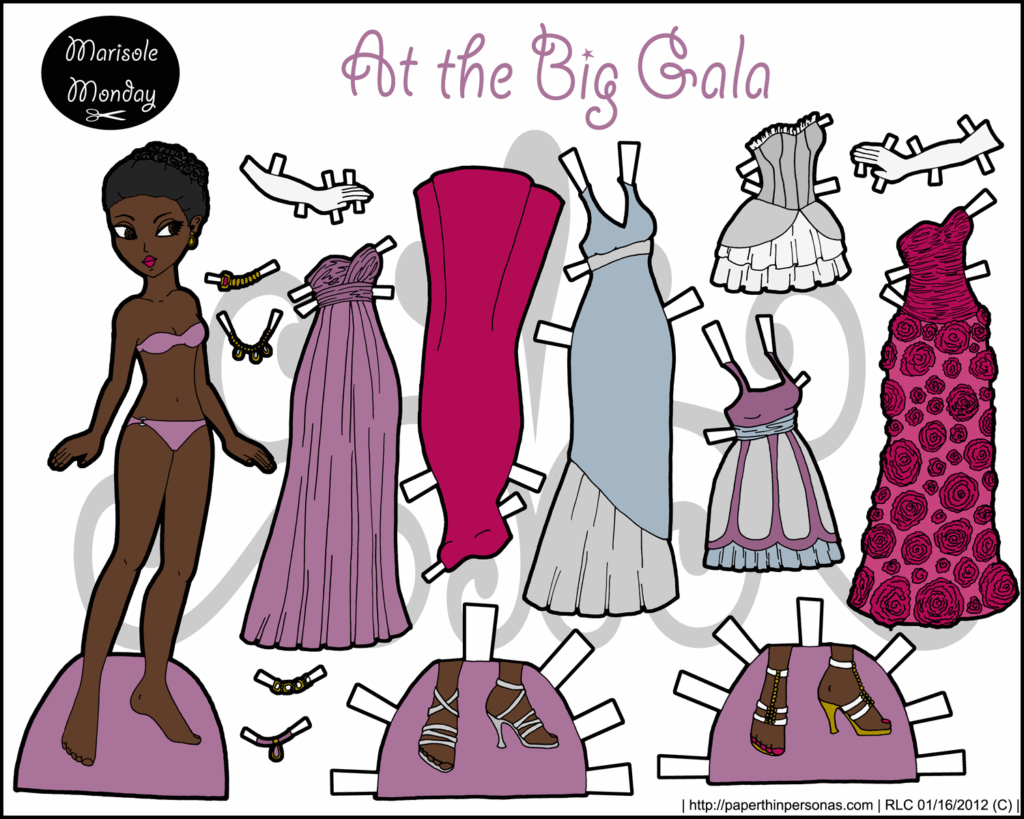 Paper Dolls To Print And Then Cut Out