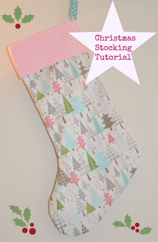 Pattern For A Christmas Stocking Free Printable