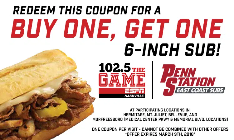 Penn Station Bogo 2023 Printable