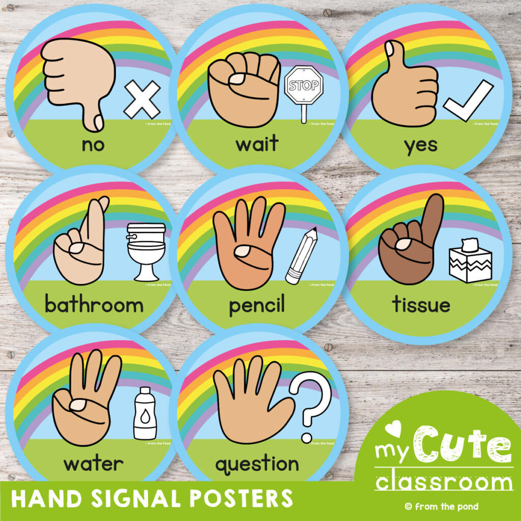 Printable Classroom Decor And Decorations For Happy Child Focused 