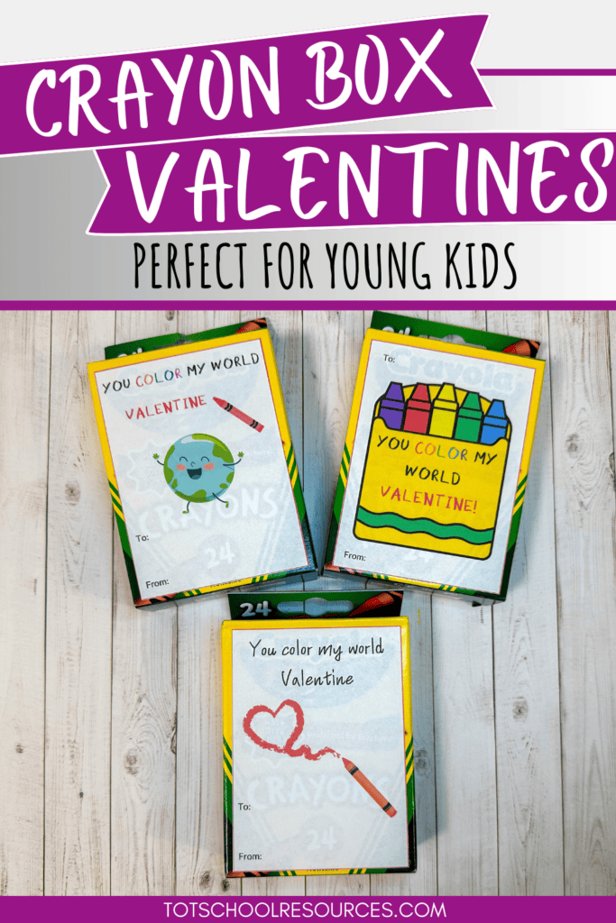 Printable Crayon Valentines Free Printable For Kids 
