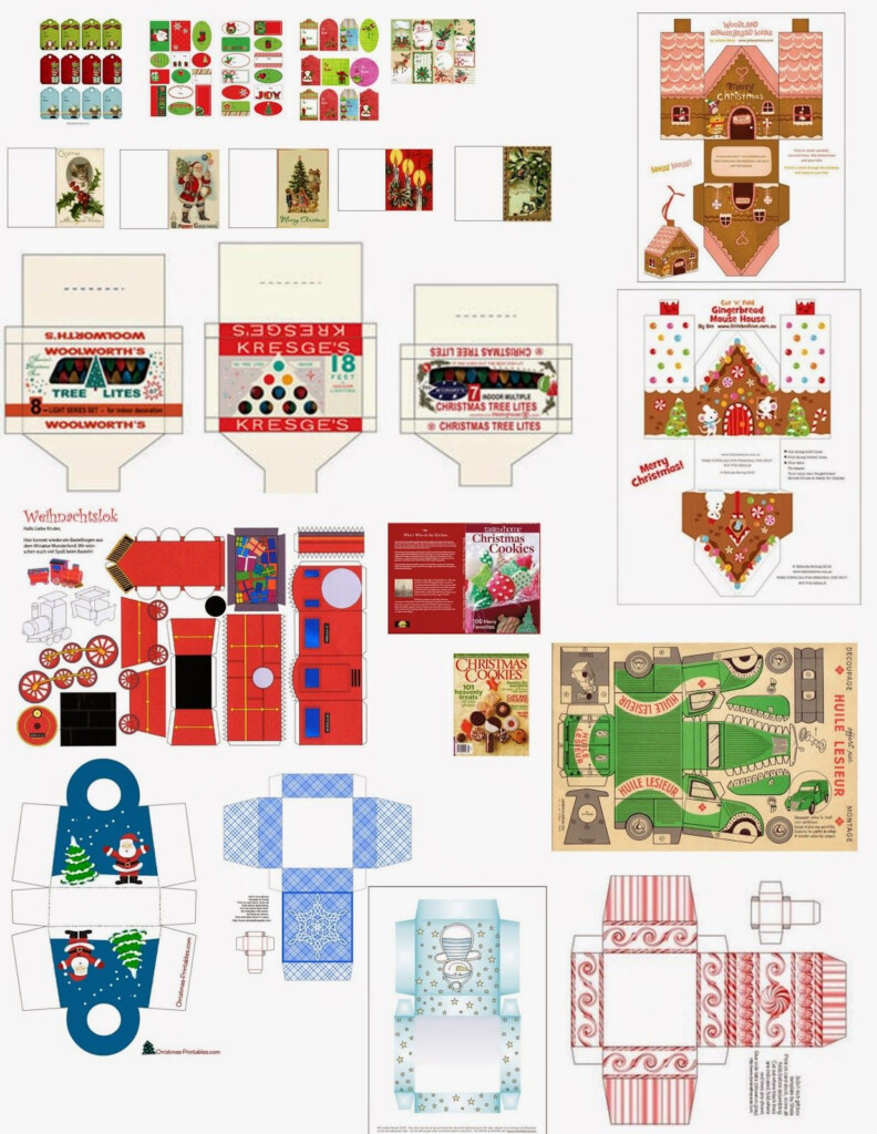 Printable Dollhouse Miniatures