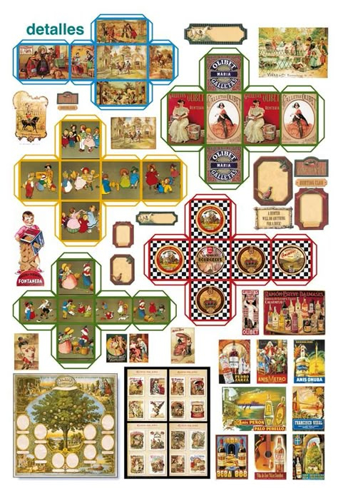 Printable Dollhouse Miniatures