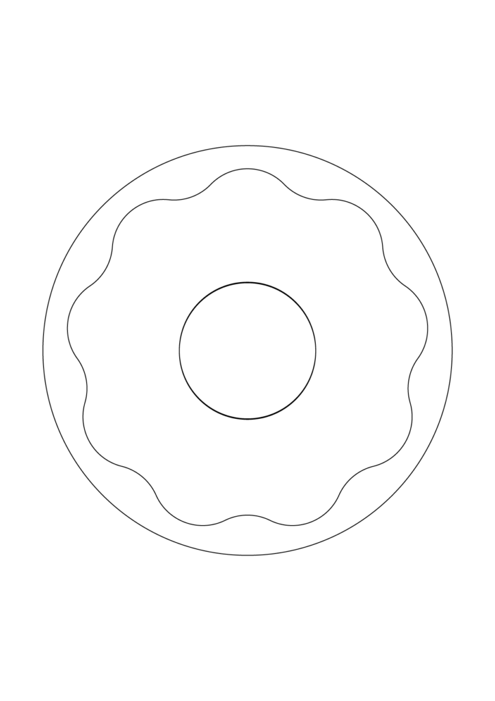 Printable Donut Template FREE Printable Online