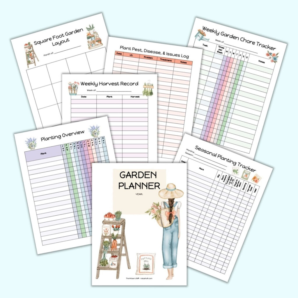 Printable Garden Planner Free