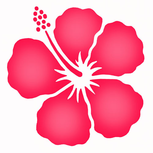 Printable Hibiscus Paper Flower Template Free Printable Templates 6 