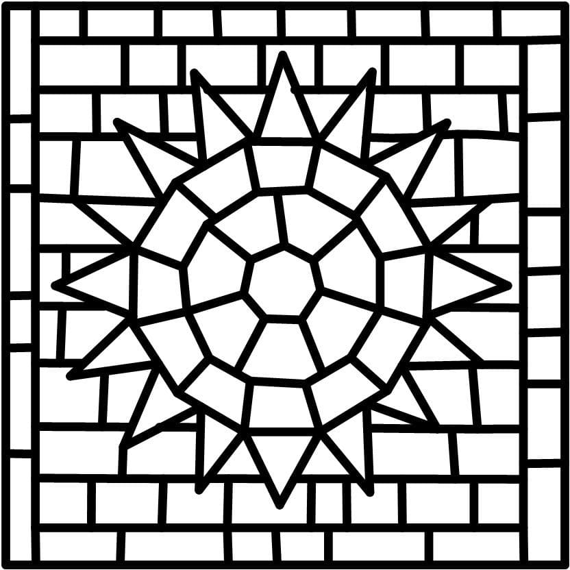 Printable Mosaic Patterns For Kids