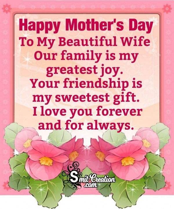 Printable Mothers Day Cards For Wife