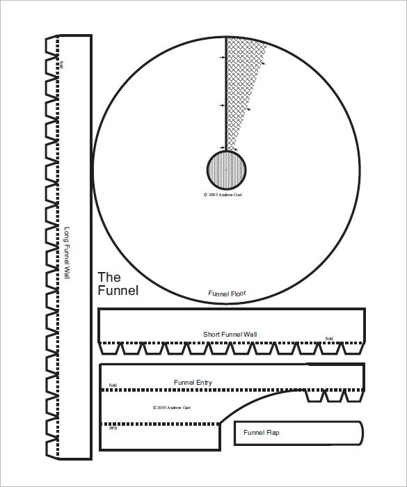Printable Paper Roller Coaster Loop Template
