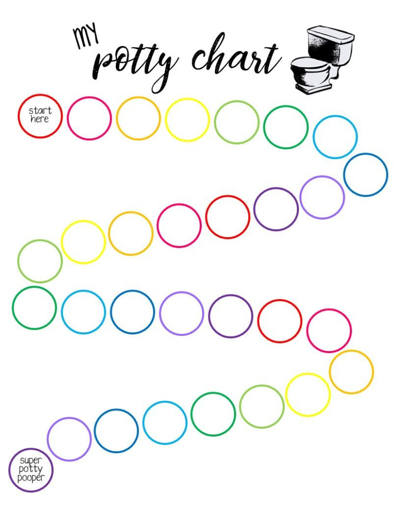 Printable Potty Training Cards