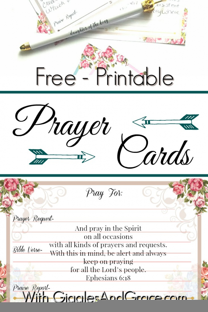 Printable Prayer Request Cards Printable Card Free