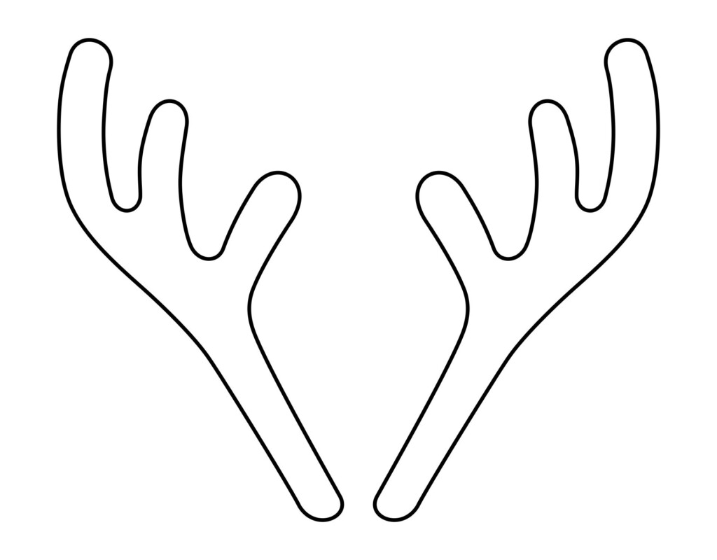 Printable Reindeer Antlers Atelier yuwa ciao jp
