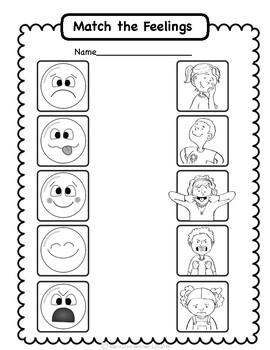Printable Social Emotional Worksheets