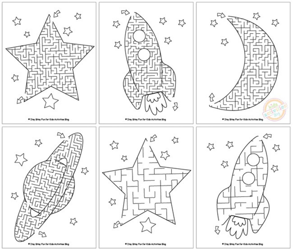 Printable Space Crafts For Kids