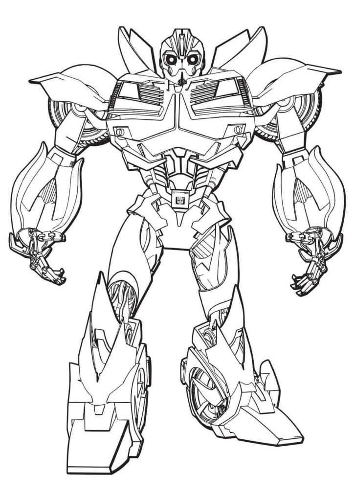 Printable Transformers Coloring Pages