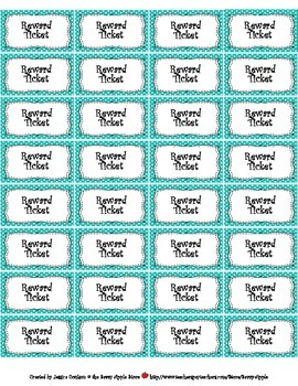 Reward Tickets 448 Printable Cut Out Reward Tickets For All Ages