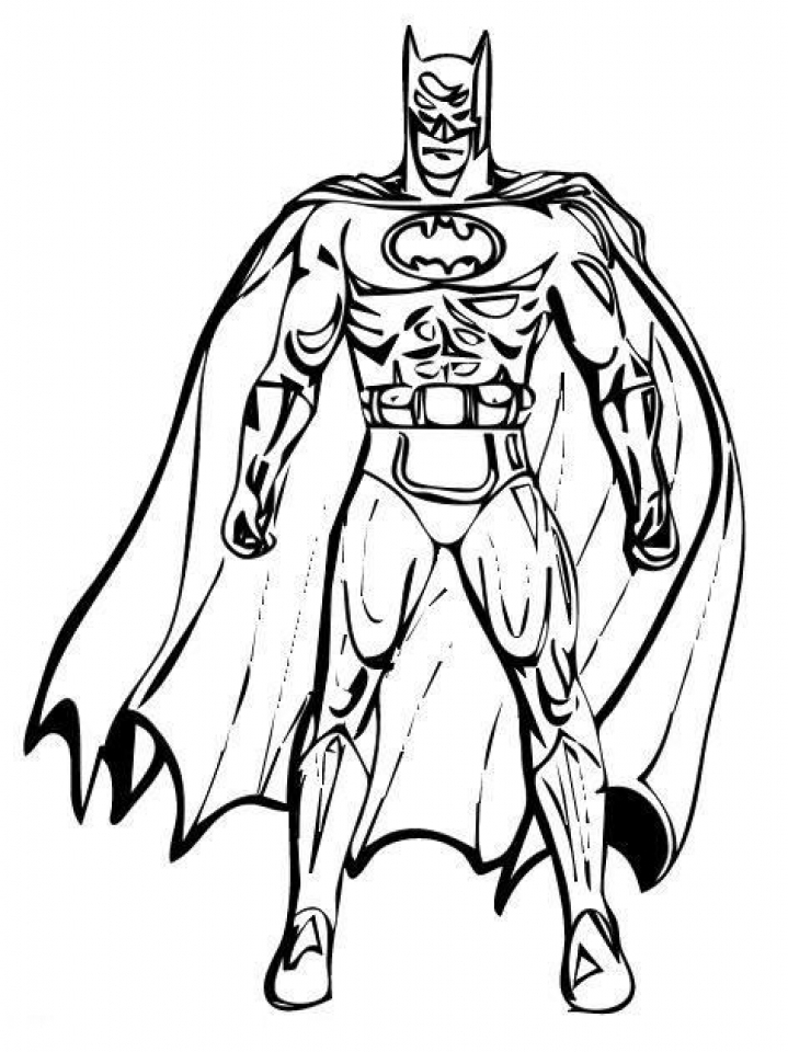 Sheenaowens Printable Batman Coloring Pages