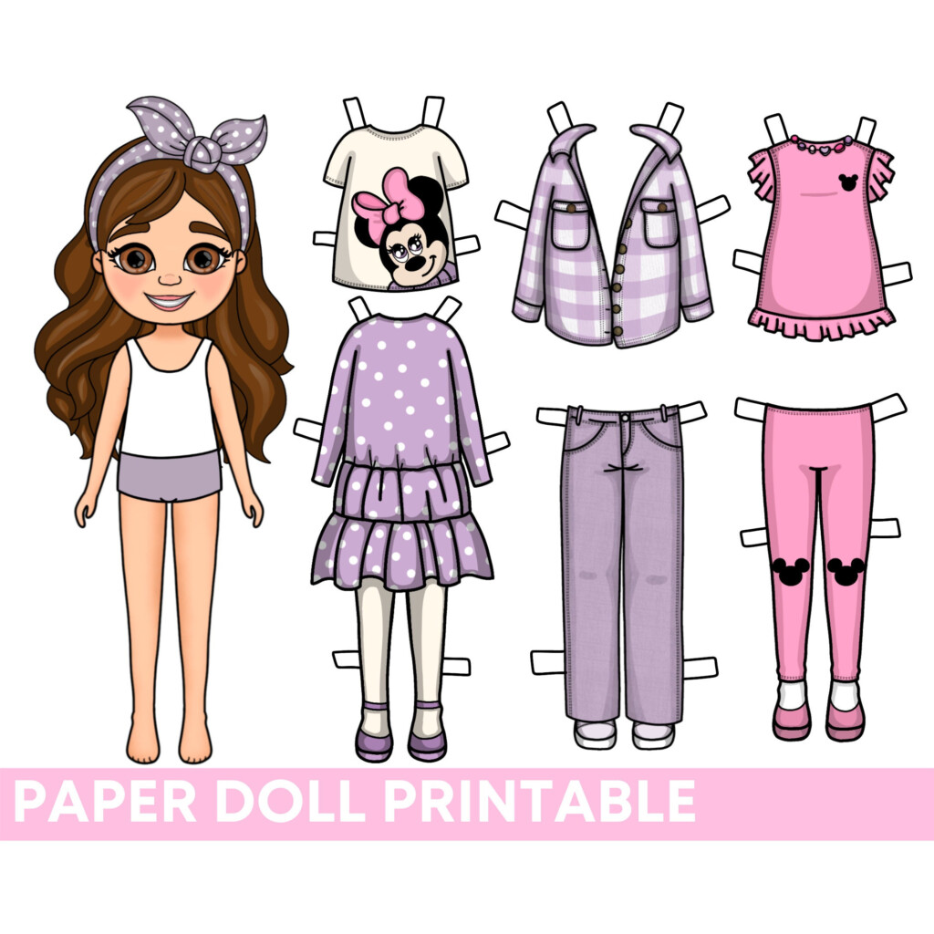 Simple Paper Dolls Printable