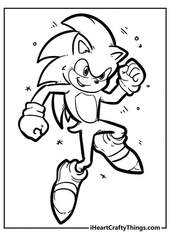 Sonic Coloring Pages 100 Free Printables 
