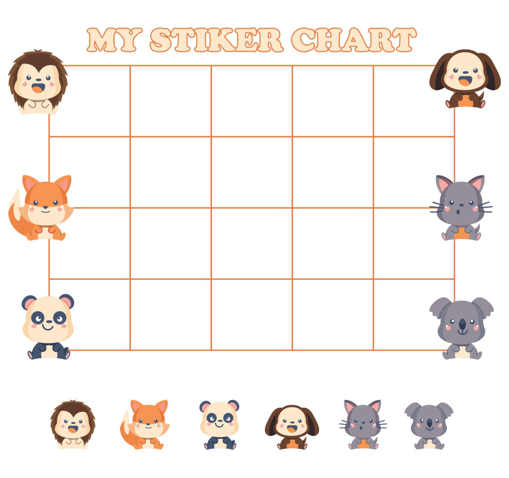 Sticker Charts Sticker Chart Printable Pdf Free
