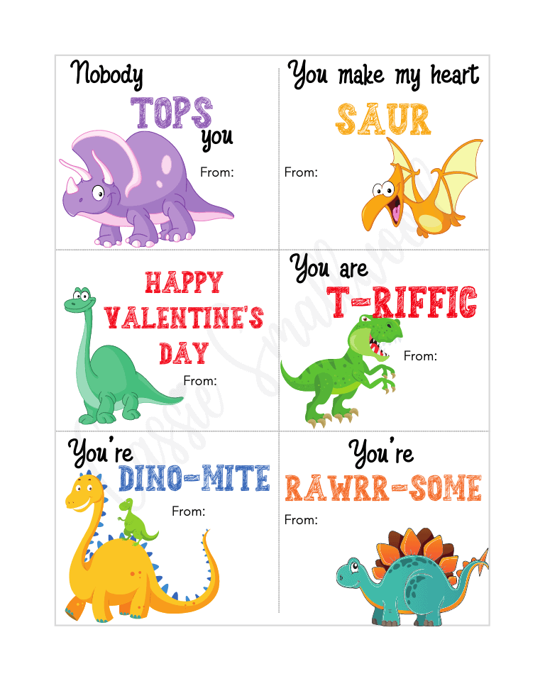 The Cutest Free Printable Valentine Exchange Cards For Kids Cassie 