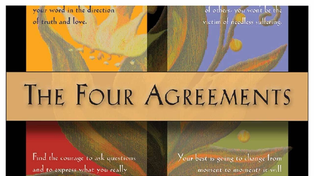 The Four Agreements Printable Poster